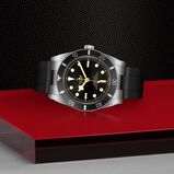 Black Bay 54 Manufacture Calibre MT5400 &#40;COSC&#41; 37mm Steel Case Black Rubber Strap, , hi-res