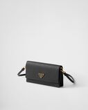 Saffiano leather mini-bag, , hi-res