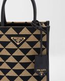 Prada Symbole embroidered fabric mini bag, , hi-res