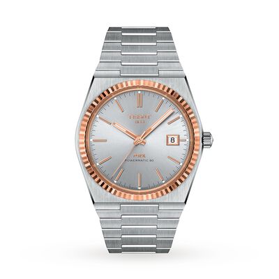 PRX Powermatic 80 Steel and 18K Gold Bezel 40mm