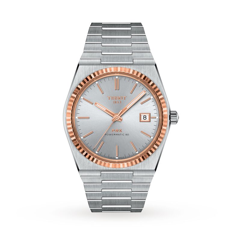 PRX Powermatic 80 Steel and 18K Gold Bezel 40mm, , hi-res