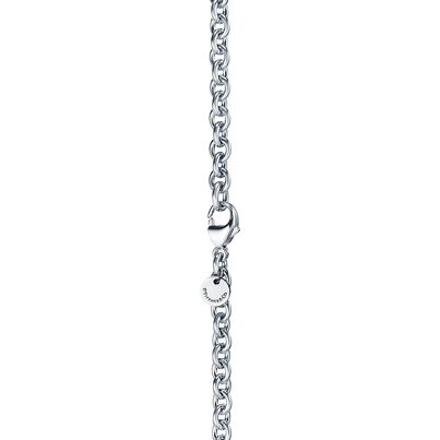 Return to Tiffany&trade; oval tag station necklace in sterling silver, 55&quot;., , hi-res