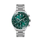 Carrera Chronograph 44mm Mens Watch Green Stainless Steel