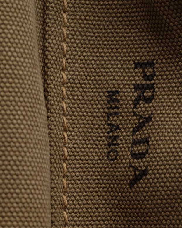 Prada Route canvas and leather tote bag, , hi-res