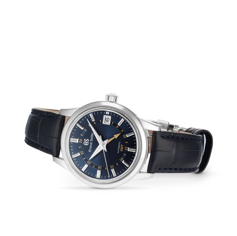 Automatic GMT Moondrop 39.5mm Mens Watch Blue, , hi-res