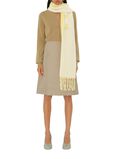 Reversible Logo Alpaca Wool Blend Scarf, , hi-res