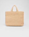 Crochet tote bag, , hi-res