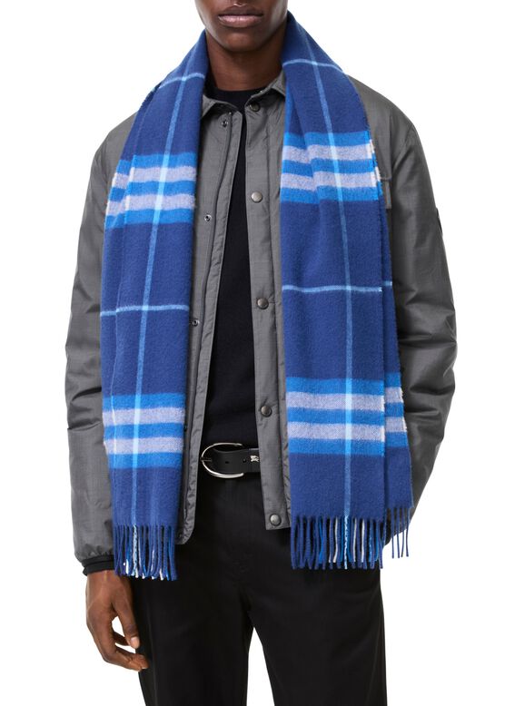 Check Cashmere Scarf, , hi-res