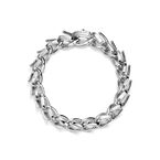 Tiffany Forge Medium Link Bracelet in High-polished Sterling Silver - Size Small