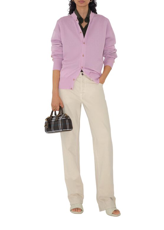 Mini Check Bowling Bag​, , hi-res