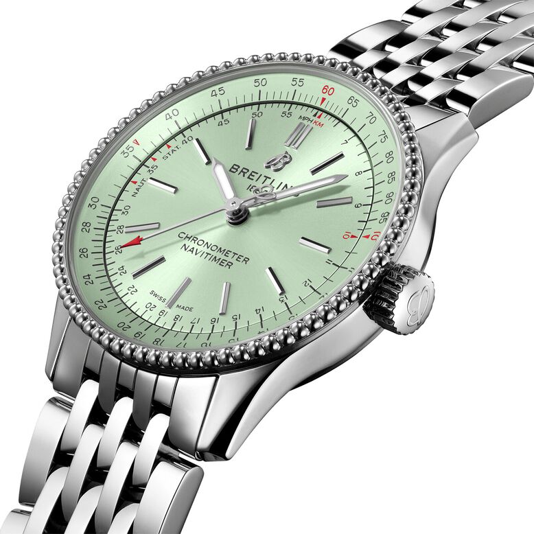 Navitimer Automatic 35 Stainless Steel - Mint Watch, , hi-res