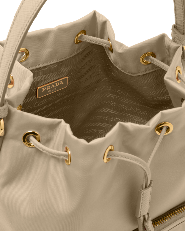 Prada Prada Duet Re Nylon bucket bag Women Heathrow Reserve Collect