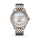 Navitimer Automatic 35 Stainless Steel &amp; 18k Red Gold Watch, , hi-res