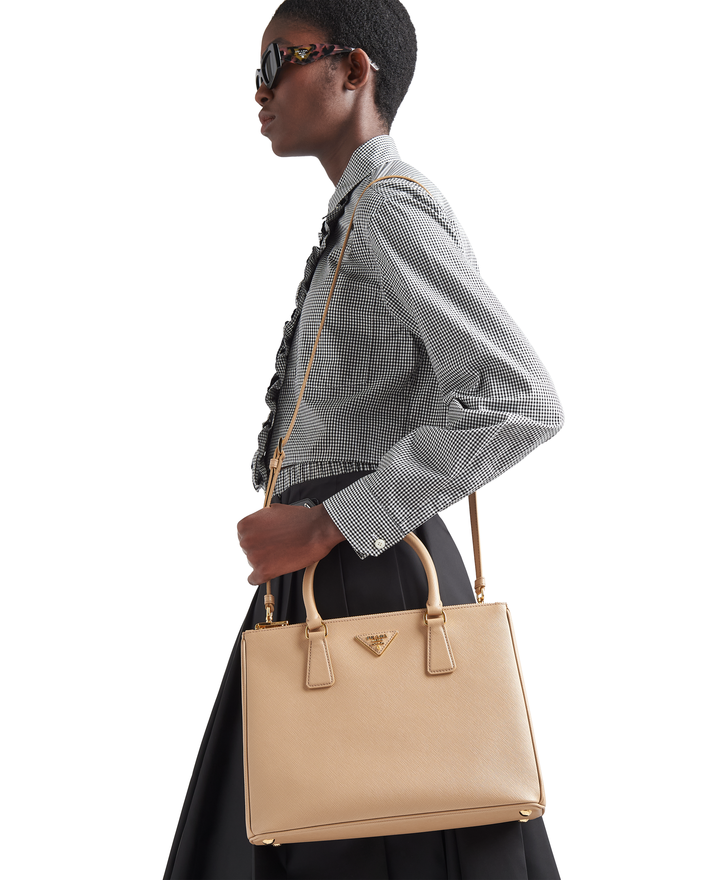 Prada Large Prada Galleria Saffiano leather bag Top Handle | Heathrow  Boutique