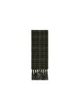 Narrow Check Alpaca Wool Blend Scarf, , hi-res