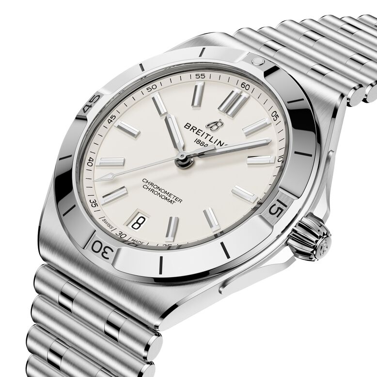 Chronomat B31 40mm Mens Watch White, , hi-res