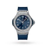 Big Bang Steel Blue Diamonds 38mm, , hi-res
