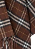 Check Wool Cashmere Cape, , hi-res