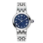 Clair de Rose 26mm steel case blue dial