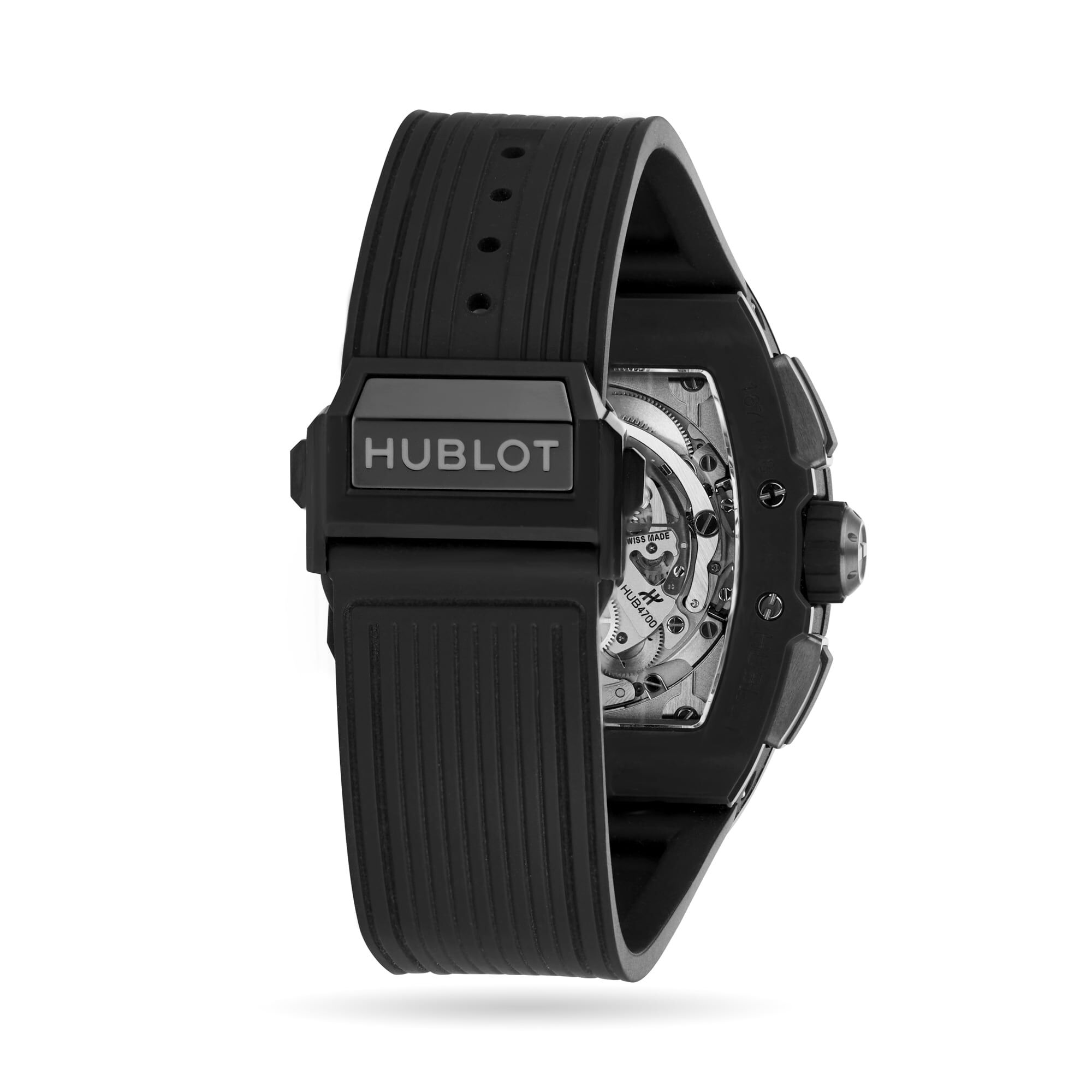Spirit men's black rubber strap watch hotsell