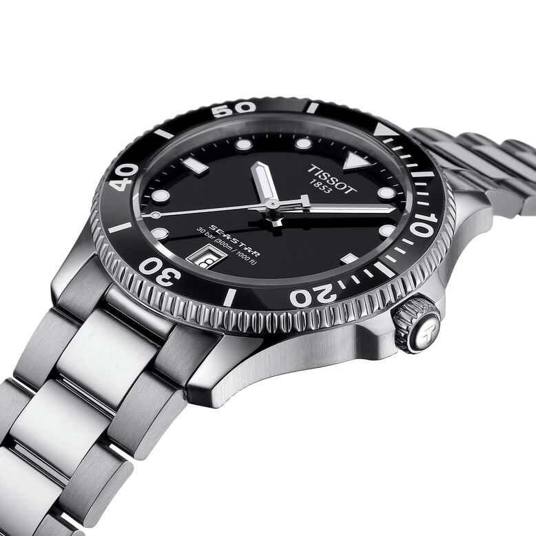 Seastar 1000 40mm Mens Watch Black, , hi-res