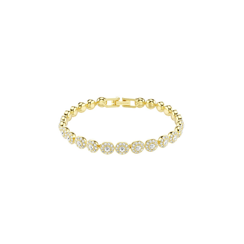 Angelic White Gold Tone Bracelet , , hi-res