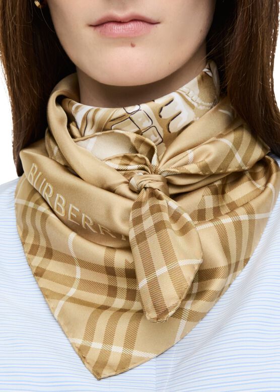 Archive Knight Silk Scarf, , hi-res