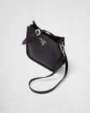 Leather mini shoulder bag, , hi-res