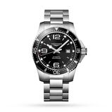 HydroConquest 44mm Mens Watch Black, , hi-res