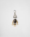 Robot Saffiano leather bag charm, , hi-res