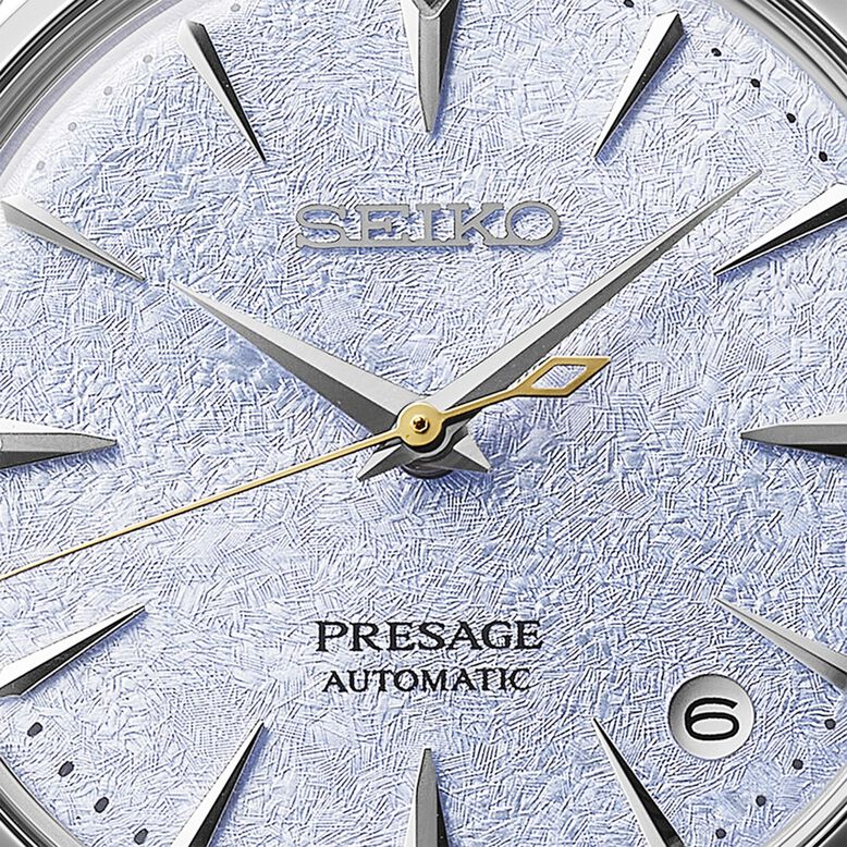 Presage 'Frozen Skydiving' Diamond Cocktail Time 34mm Ladies Watch, , hi-res