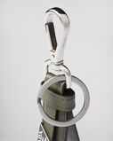 Saffiano leather keychain, , hi-res