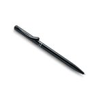 Elsa Peretti® retractable ballpoint pen in black lacquer finish over brass.