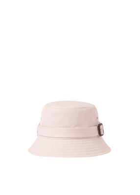 Tropical Gabardine Belted Bucket Hat