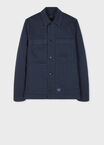 NAVY GARMENT DYE WORKWEAR JACKET
