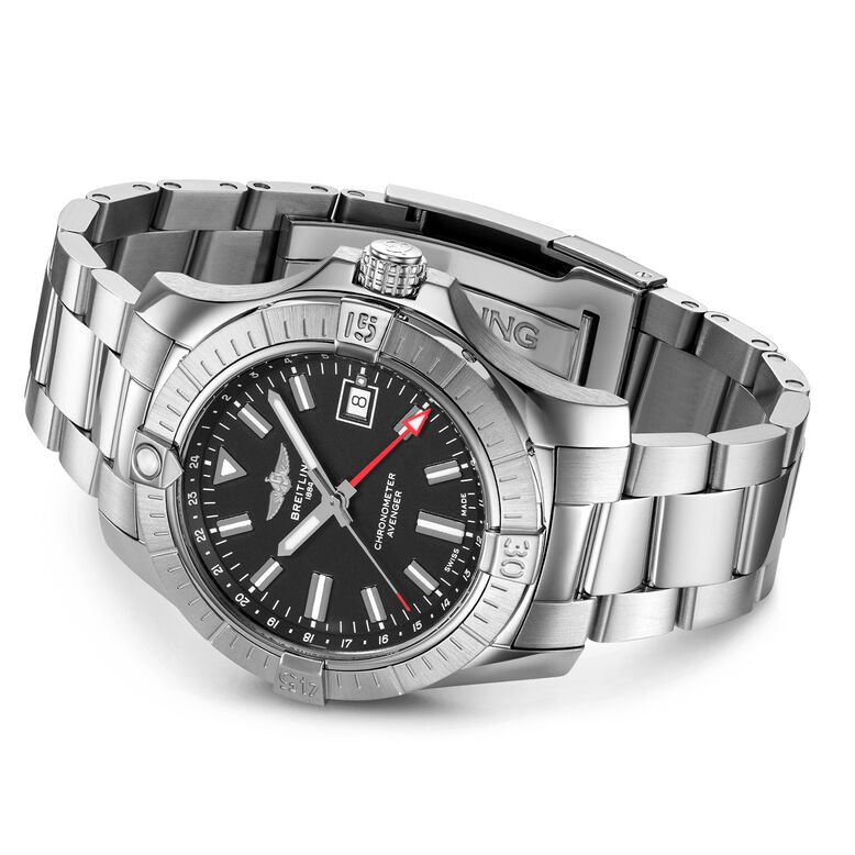 Avenger Automatic GMT 43 Stainless Steel Watch, , hi-res