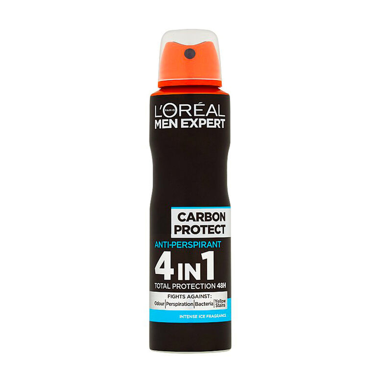 Men Expert Carbon Protect Deodorant Spray, , hi-res