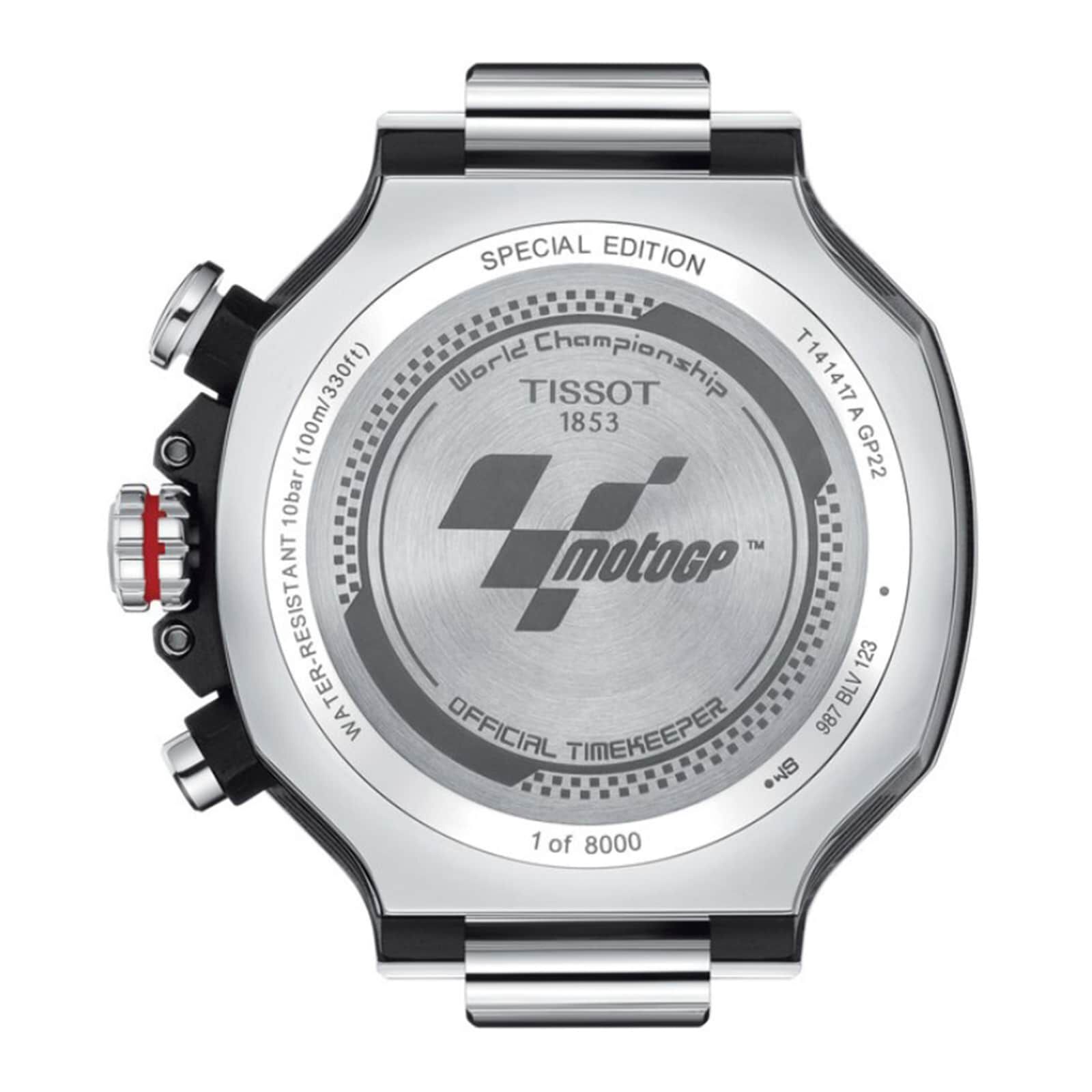Tissot T Race Moto GP Chronograph 45mm Mens Watch Fine Watches Heathrow Reserve Collect