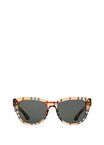 Check Round Sunglasses