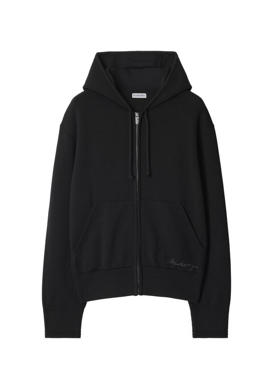 Wool Blend Zip Hoodie, , hi-res