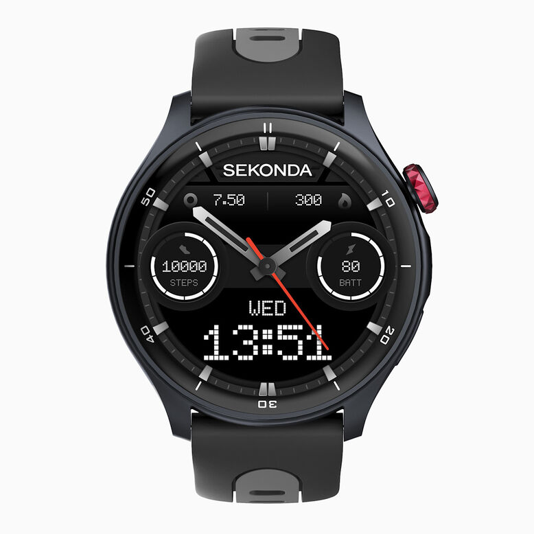 Active Pro Smart Watch - Black, , hi-res