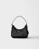 Prada Re-Edition 2005 mesh and brushed leather bag, , hi-res