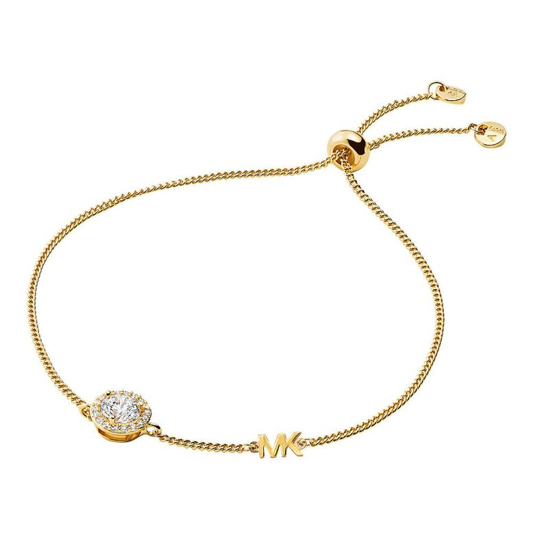 Pave Halo Slider Gold, , hi-res