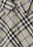 Relaxed Fit Check Cotton Shirt, , hi-res