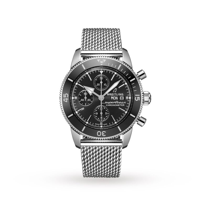 Superocean Heritage Chronograph 44 Stainless Steel Watch, , hi-res