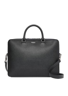 Grainy Leather Briefcase