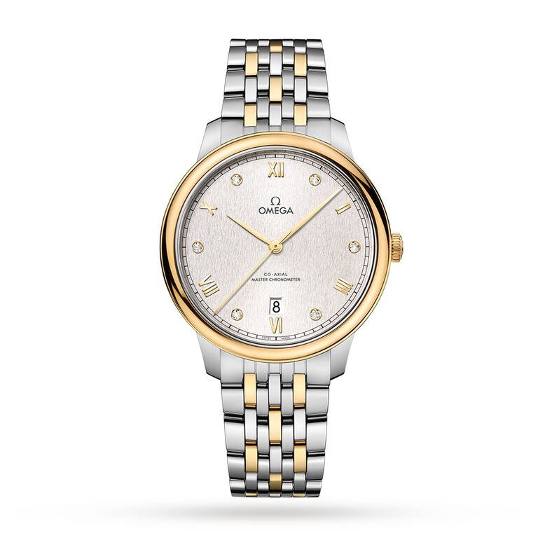De Ville Prestige Co-Axial Chronometer 40mm Mens Watch Silver, , hi-res