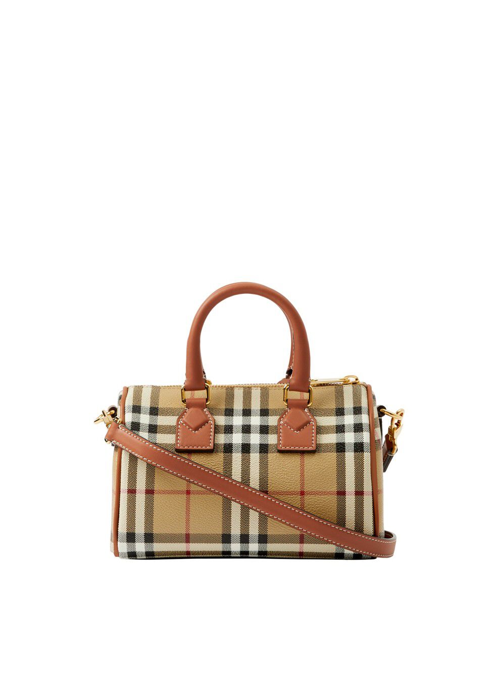 Burberry haymarket bowling shop bag