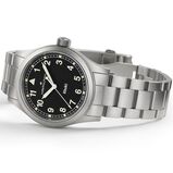 Khaki Field Quartz 38mm Unisex Watch Black, , hi-res