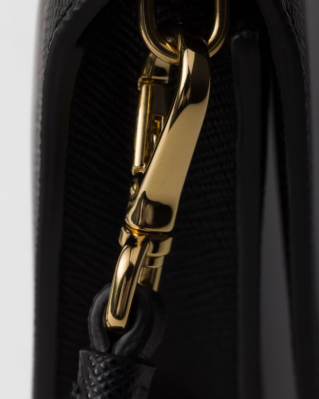 Saffiano leather mini-bag, , hi-res